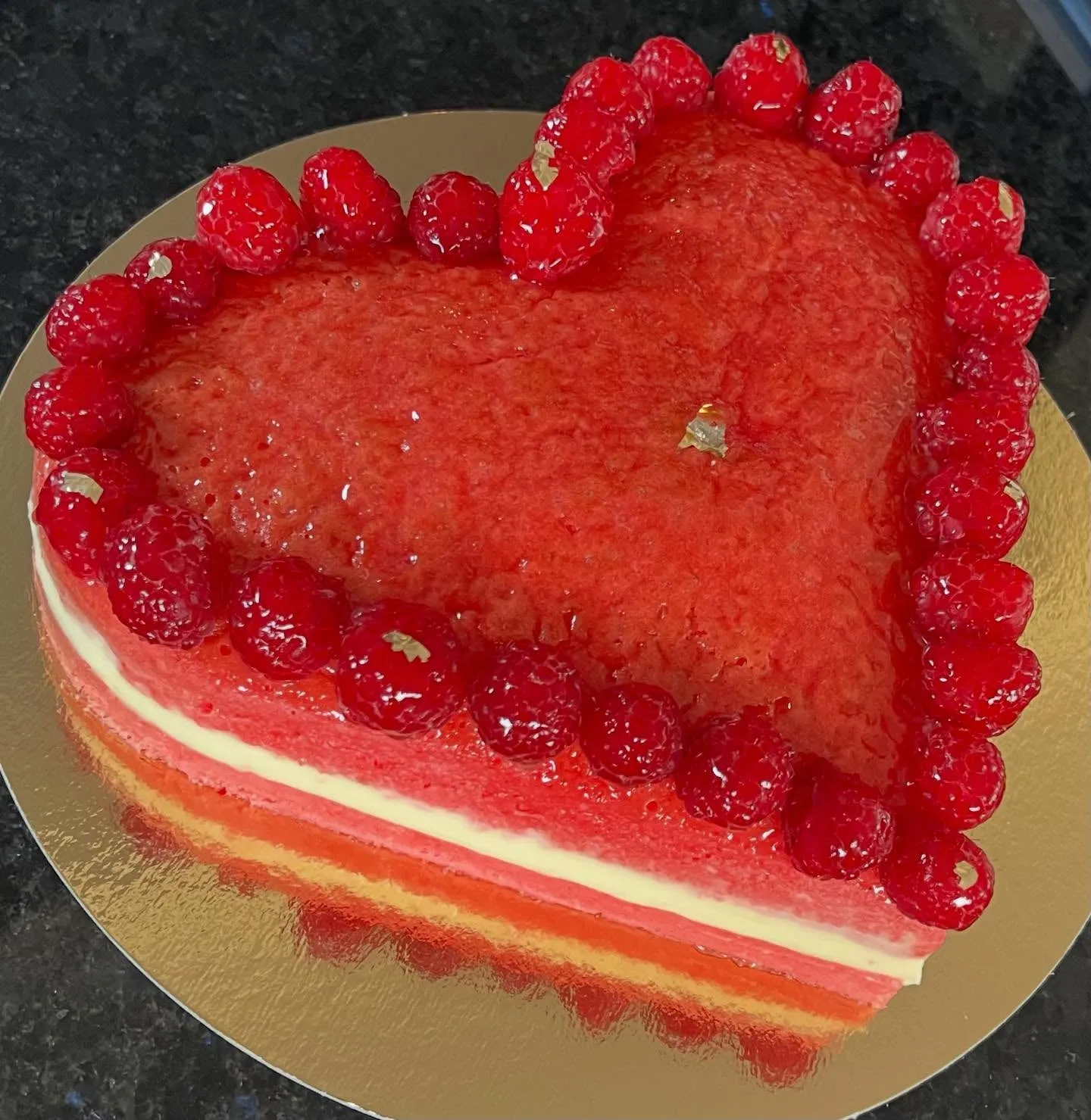 Cuore di lamponi