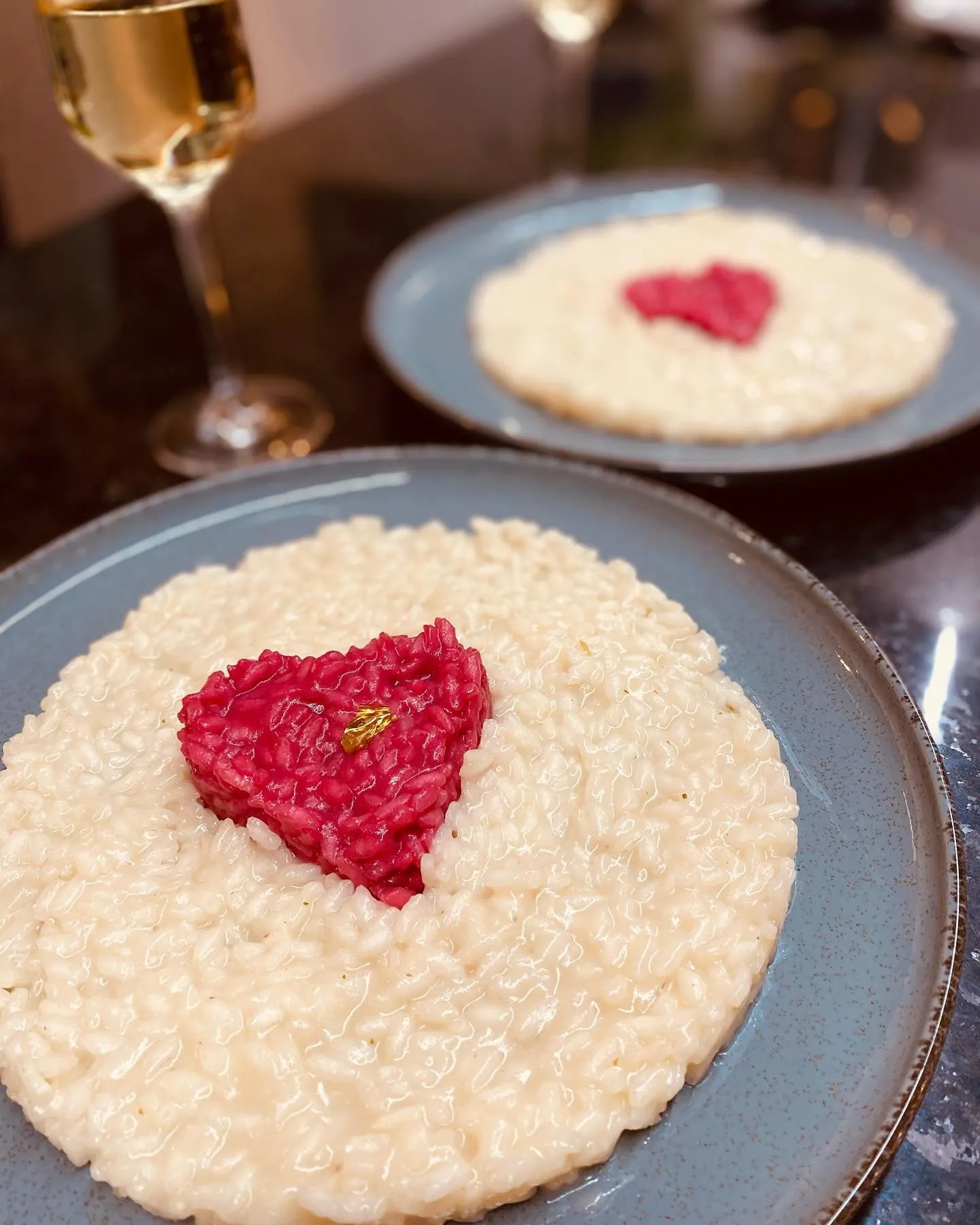 Risotto barbabietola e champagne (2/2)