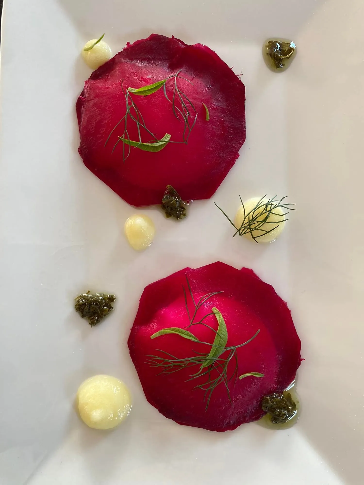 Carpaccio di barbabietola (2/2)