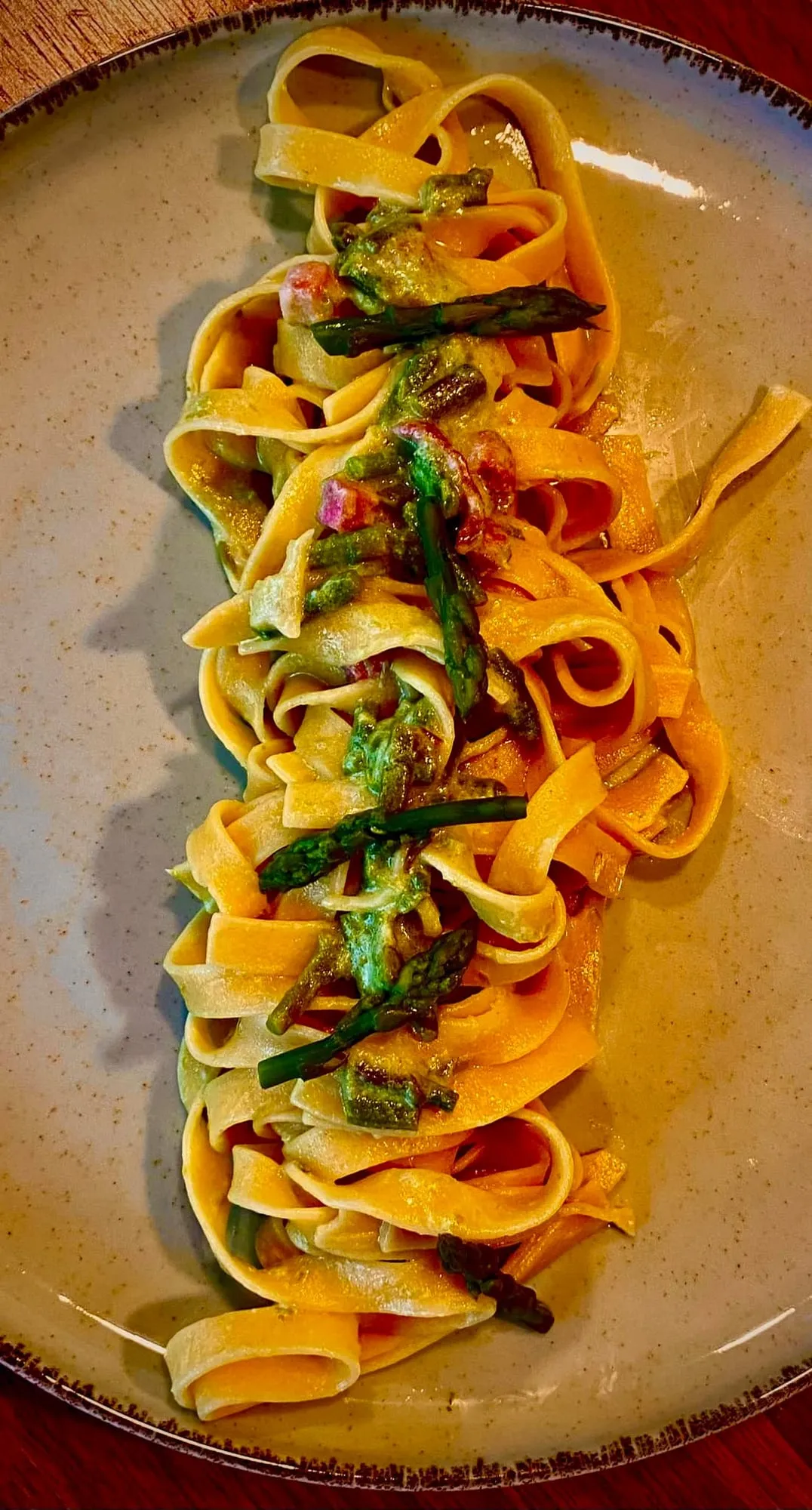 Tagliatelle agli asparagi (2/2)