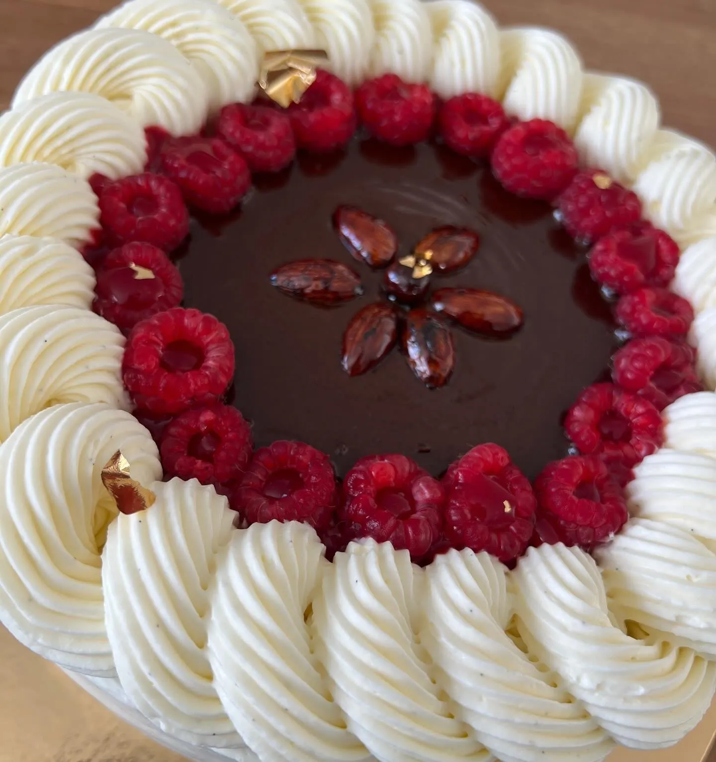 Torta cioccolato e lamponi (2/2)