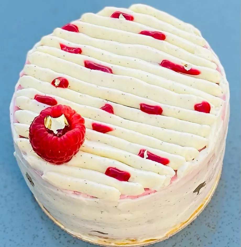 Torta ai lamponi (2/3)