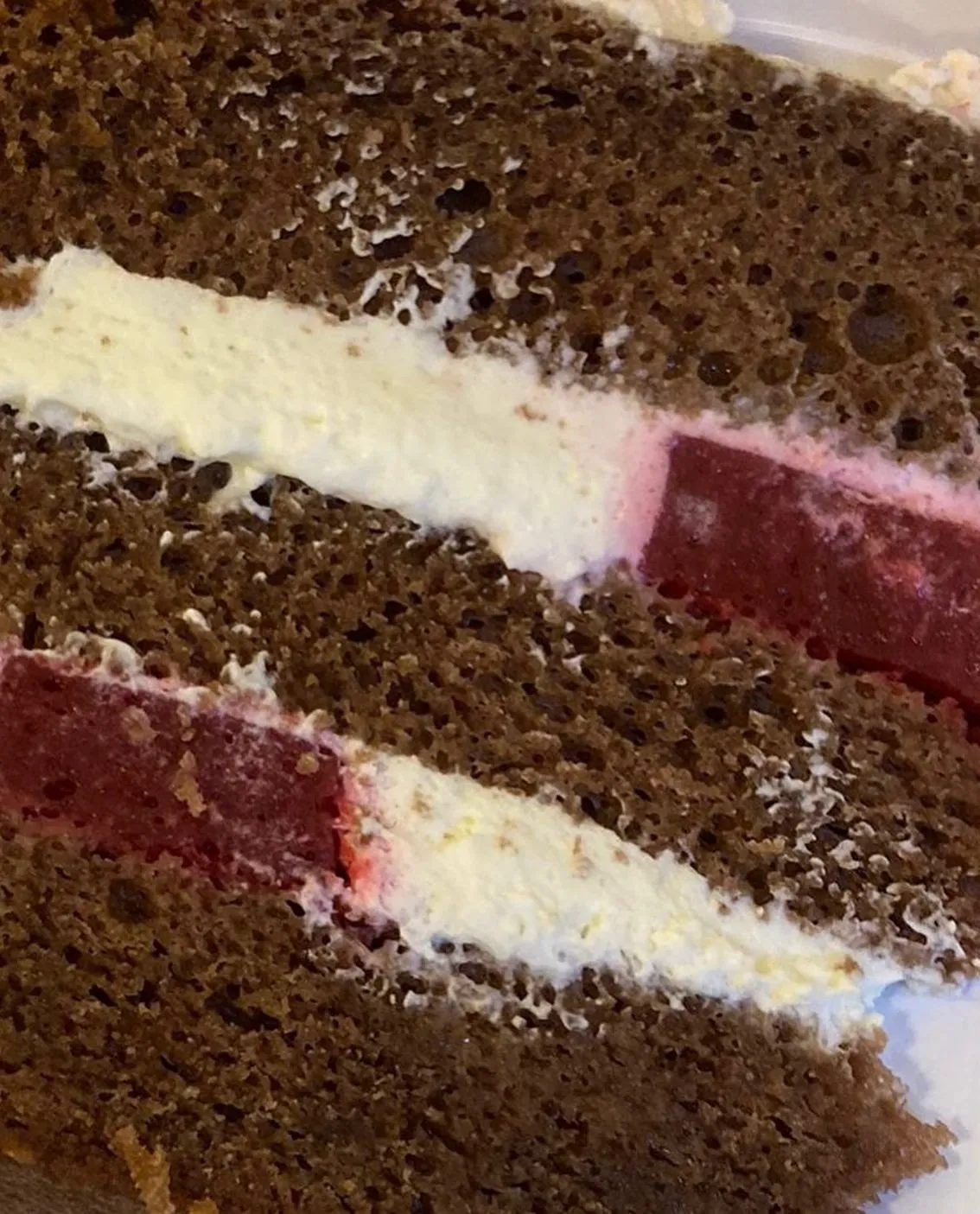 Torta meringhe e lamponi (4/5)